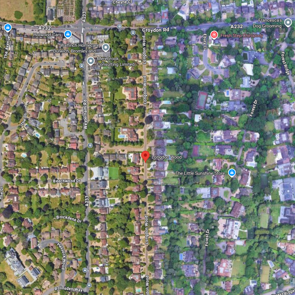 SOE10961 – Longdon Wood, Bromley (Forest Drive, Ebury Close, Beech Dell, Park Ave) • WCB Utilities WCB Utilities Ltd Project Longdon Wood, Keston Park